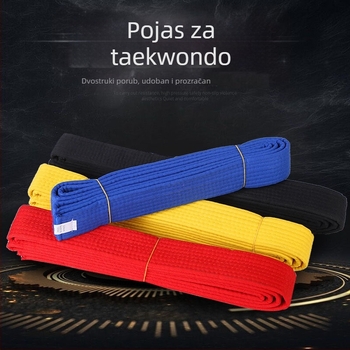 Šareni pojasevi Taekwondo za učenike s mogućnošću tiskanja