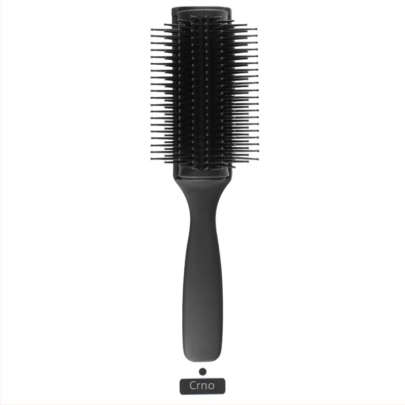 Četka za stiliziranje kose za kovrče, devet redova, ABS plast, antistatika, masaža