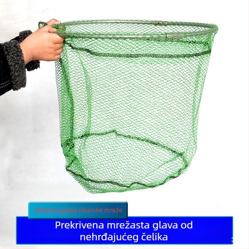Sklopiva mrežasta glava za ribolov (Marka: Yu Road Lake; Podrijetlo: Kina; Materijal: Gumming)