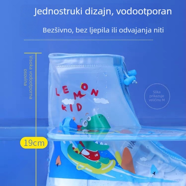 Dječje navlake za kišne čizme, vodootporne, protuklizne, otporne na habanje, unisex dizajn (Brend: Lemon Baby; Materijal: Poliester; Podrijetlo: Jiaxing; Broj artikla LK2231023)