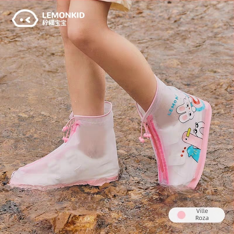 Dječje navlake za kišne čizme, vodootporne, protuklizne, otporne na habanje, unisex dizajn (Brend: Lemon Baby; Materijal: Poliester; Podrijetlo: Jiaxing; Broj artikla LK2231023)