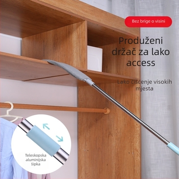 Četka za čišćenje proreza ispod kreveta – proširiva, višenamjenski alat za čišćenje, plastični, težina 270 g