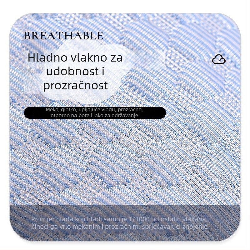 Hladna podloga za psa s punjenjem od ledenih perli, uklonjiva i periva
