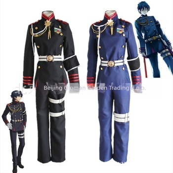 Cosplay kostim: Uniforma Red Lotus tima za Carsku Duh Armiju, Mjesečev Duh — Unisex, Odrasli, Poliester