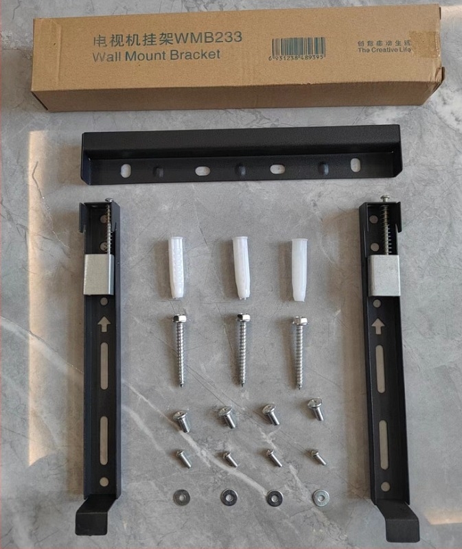 Zidni nosač televizora, model B333, hladno valjani čelik, 1 kg, New Vision Beauty