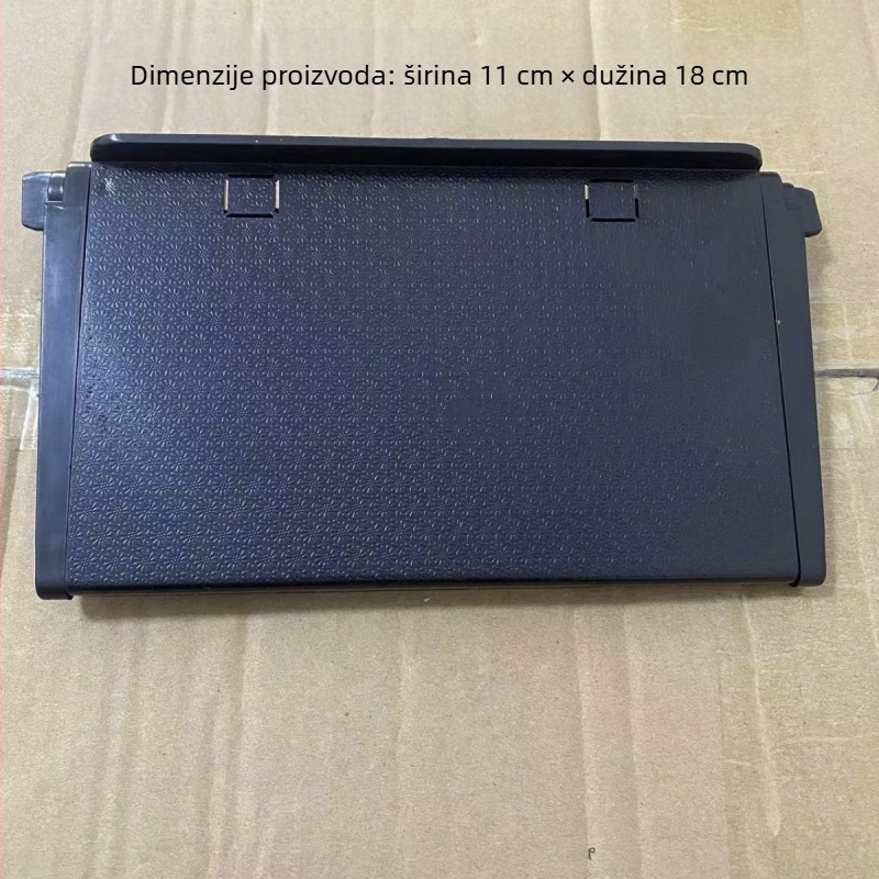 Stalak za Set-Top Box, stolni nosač — 1 sloj plastike, 100% novi materijal, za pohranu u spavaćoj sobi i dnevnom boravku