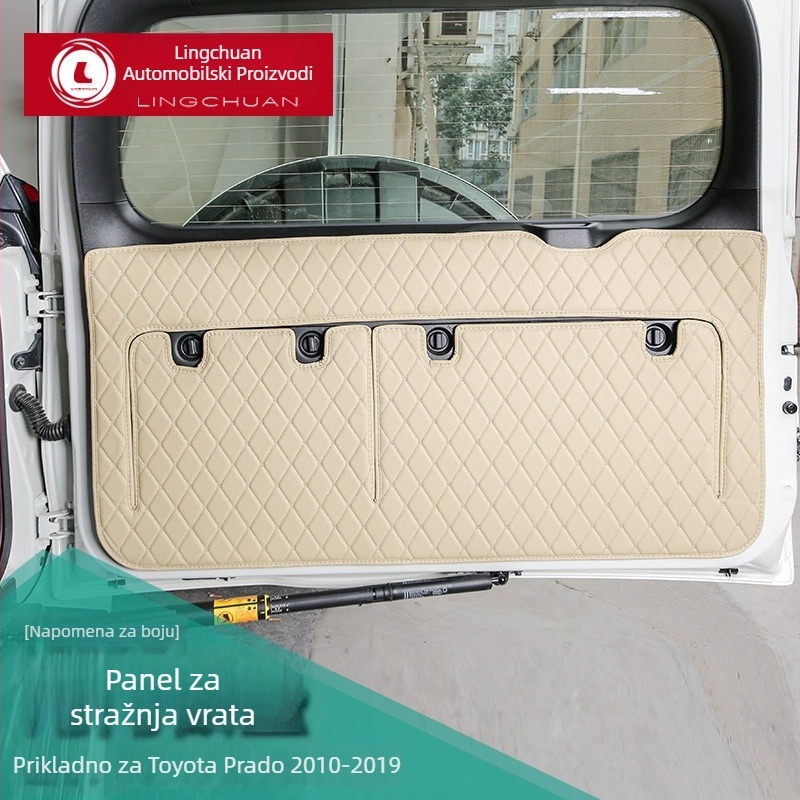 Podna prostirka prtljažnika Toyota Prado s potpunim pokrovom — kompatibilna s modelima 2010–2021, za interijer s 5 ili 7 sjedišta, XPE pjena, Otai marka.