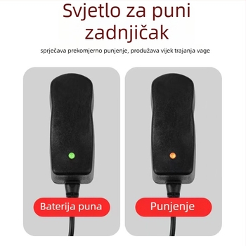 Punjač za digitalne vage 6V s kružnim utorom i zakrivljenim adapterom, universalni ulaz 100-240V AC, izlaz 1A, za baterijske vage