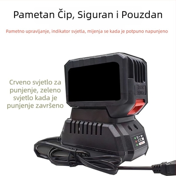 Mu Electric Stanica za punjenje alata s litijskom baterijom – brzo punjenje, izravno punjenje litij-ionskih baterija za električni odvijač, ulaz 100-240V AC, izlaz DC21V2A, CE Certifikat