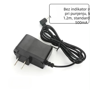 Punjač za elektroničke vage s kružnim otvorom, izlaz 6V, 500 mA, ulaz 90–240V, kompatibilno s baterijama