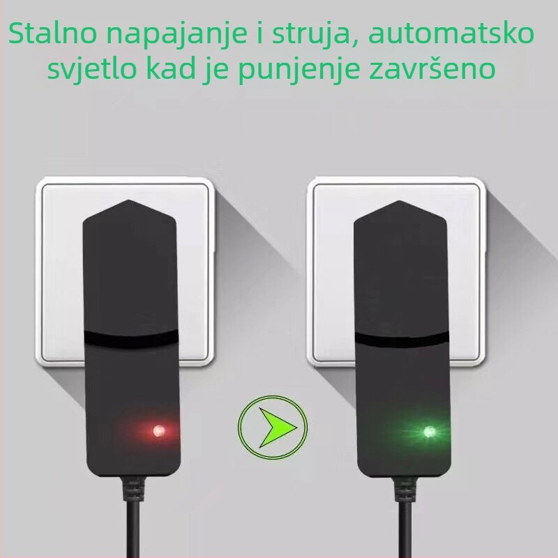 Punjač za Li-ion baterije 12,6V/1A, 8,4V/1A, 4,2V/1A; ulaz 100–250V