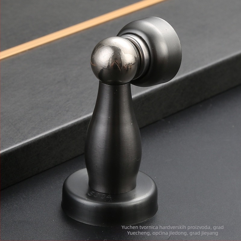 Nehrđajući čelični vrata stopper, zidna montaža, tip MX, model Door suction, završna obrada wire-drawn