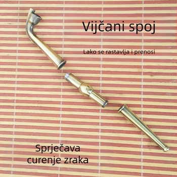 Metalna lula Water Ice - moderni minimalistički stil, šifra proizvoda Smoking rod, 500 komada u kutiji