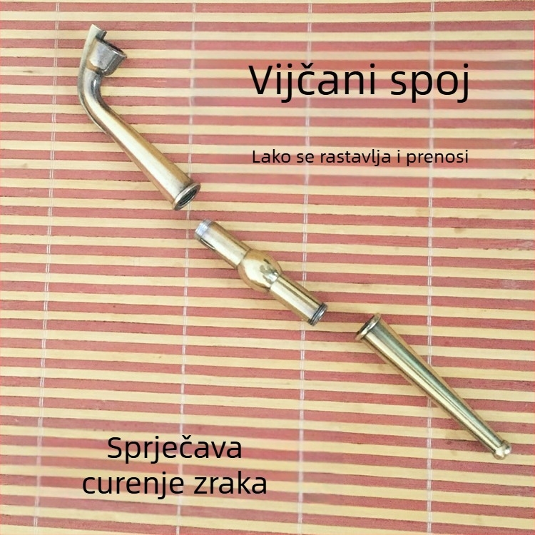 Metalna lula Water Ice - moderni minimalistički stil, šifra proizvoda Smoking rod, 500 komada u kutiji