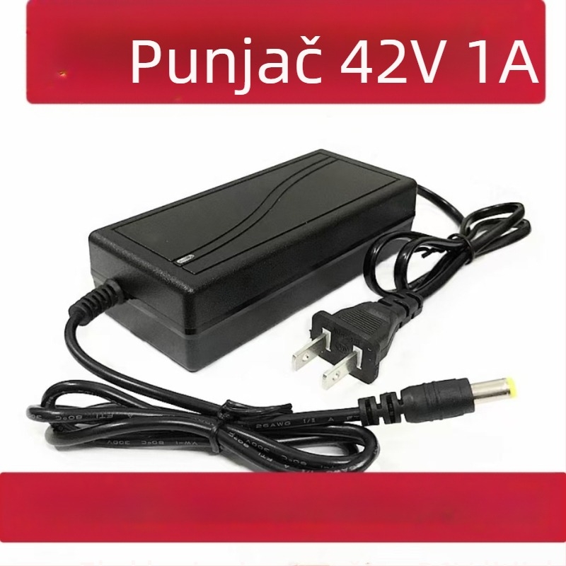 Punjač za litijeve baterije, izlaz 42V 2A, ulaz 220V, UL certificiran