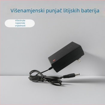 Punjač Li-ion baterija, višestruke ulazne napone (4,2V, 8,4V, 12,6V, 16,8V, 21V, 25,2V, 29,4V), 1–3A