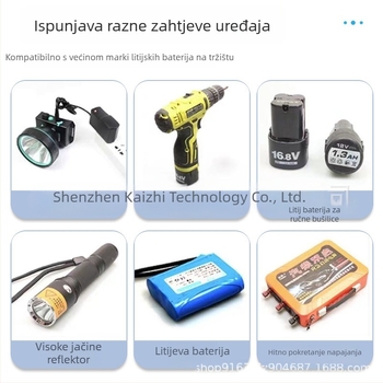 Punjač Li-ion baterija, višestruke ulazne napone (4,2V, 8,4V, 12,6V, 16,8V, 21V, 25,2V, 29,4V), 1–3A