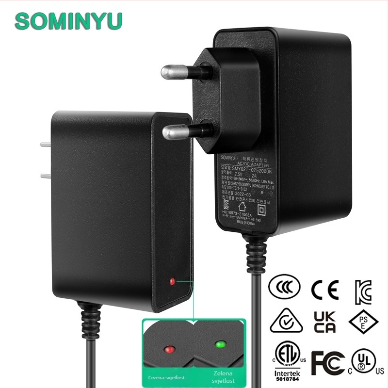 Punjač baterija SOMINYU SMY02T, CCC UL PSE certificiran, izlaz 8.4V 2A, ulaz 100-240V AC
