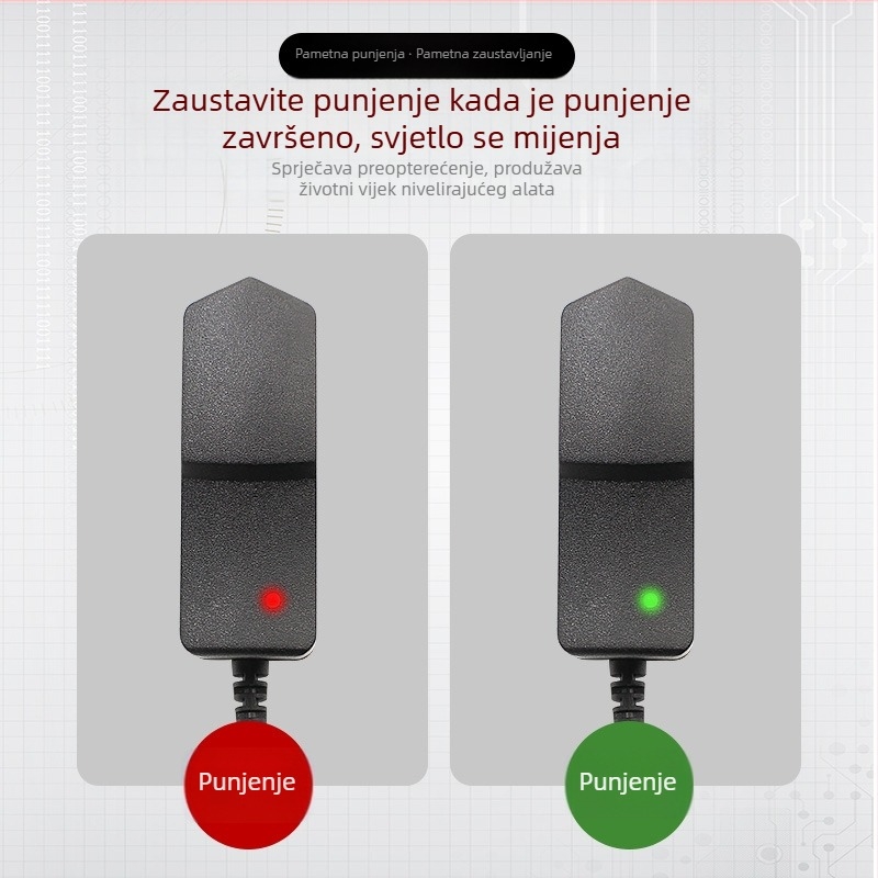 Punjač litijeve baterije za bežične alate | Ulaz AC 100-240V | Izlaz DC 12.6V 10A | CE