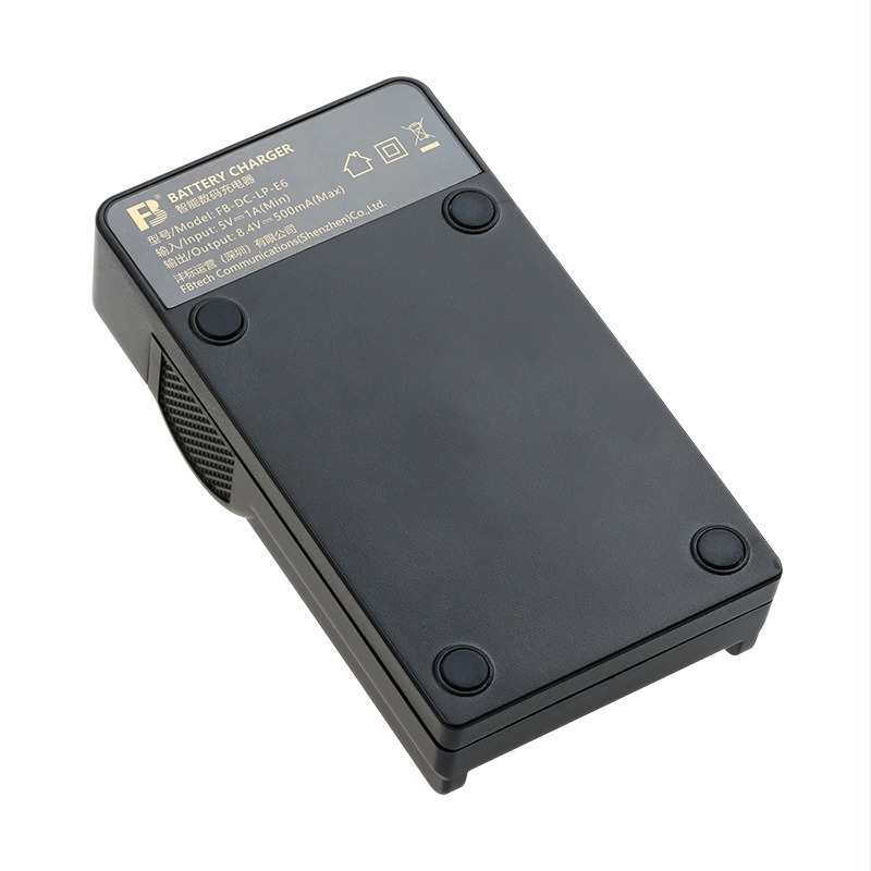 LP-E6 USB punjač baterija za Canon EOS — DC jednoslojni punjač, USB sučelje, kompatibilan s 5D2, 5D3, 5DS, 6D, 6D2, 7D