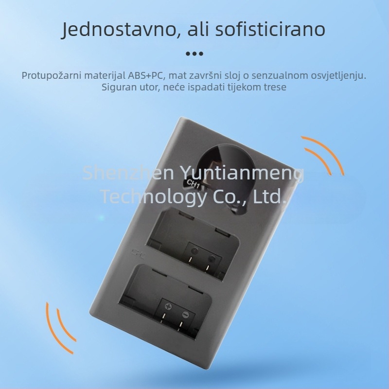 RINGTEAM NP-W126 punjač za Fuji XT3 – docking stanica, Micro USB/Type-C