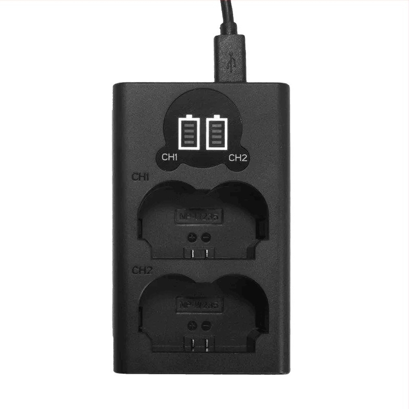 RINGTEAM NP-W126 punjač za Fuji XT3 – docking stanica, Micro USB/Type-C