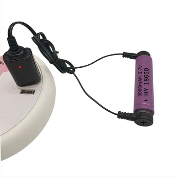 USB magnetski punjač za Li-ion baterije 3.7V – univerzalni kabel za punjenje, ulaz 5-7V, izlaz 4.2V 1A