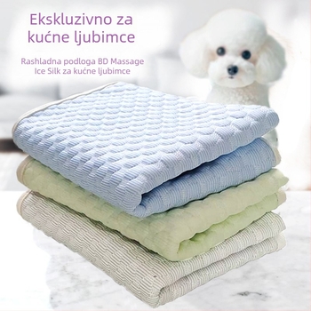 Novi rashladni madrac za kućne ljubimce od Ice Silk — 3D Ice Bean Silk psi madrac