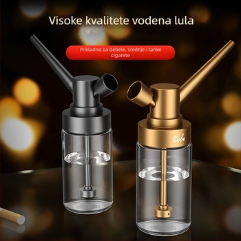 Hookah pipe, prijenosni dizajn tri-u-jednom, metalna konstrukcija, Zobo ZB-552 (kompletan skup dodataka)