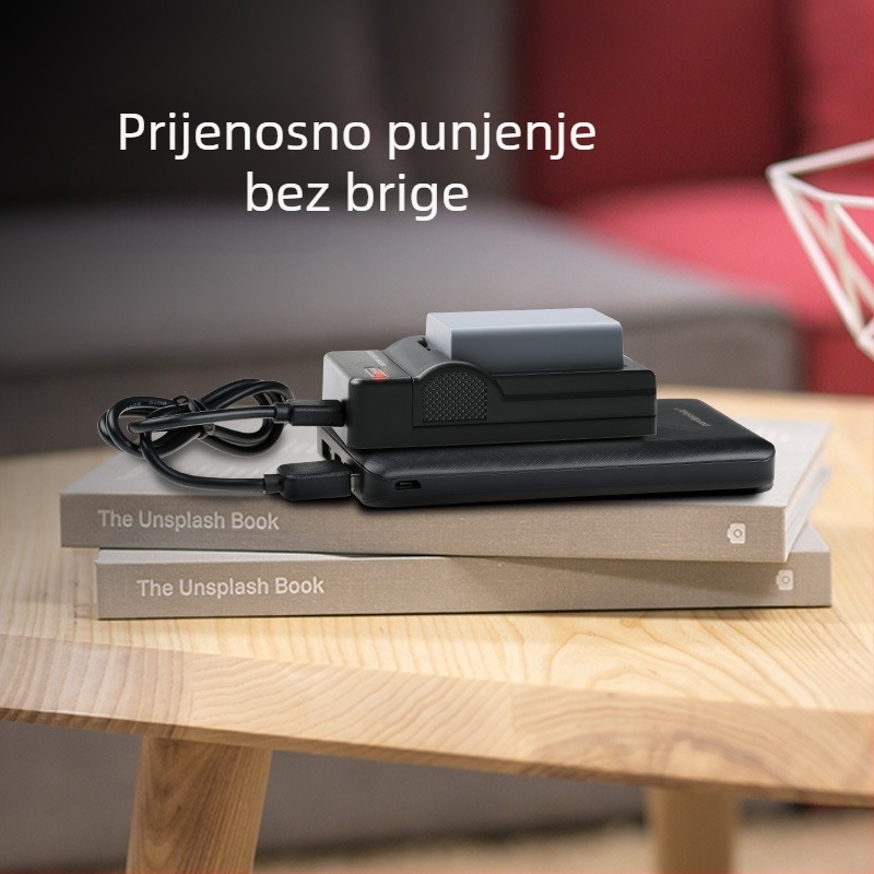 FB/Fengbiao EN-EL25 Punjač baterije za Nikon Z50, Z30, Zfc — USB sučelje, model FB-DC-EN-EL25(T)