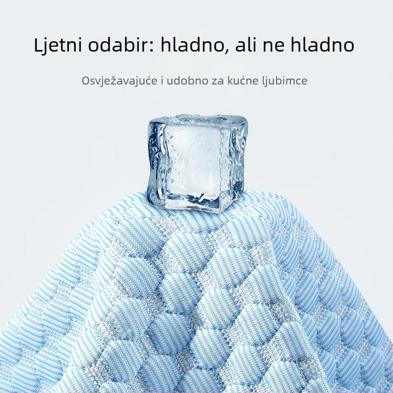 Hlađenje mat za mačke — platnati jastuk za sjedenje, gnijezdo/kućica za kućne ljubimce (Materijal: tkanina; Kategorija proizvoda: Jastuk za sjedenje; Pogodno za: mačke; Kategorija: gnijezdo/kućne kućice za kućne ljubimce; Brend: izravna prodaja)