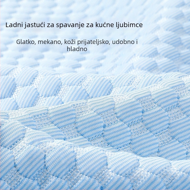 Hlađenje mat za mačke — platnati jastuk za sjedenje, gnijezdo/kućica za kućne ljubimce (Materijal: tkanina; Kategorija proizvoda: Jastuk za sjedenje; Pogodno za: mačke; Kategorija: gnijezdo/kućne kućice za kućne ljubimce; Brend: izravna prodaja)