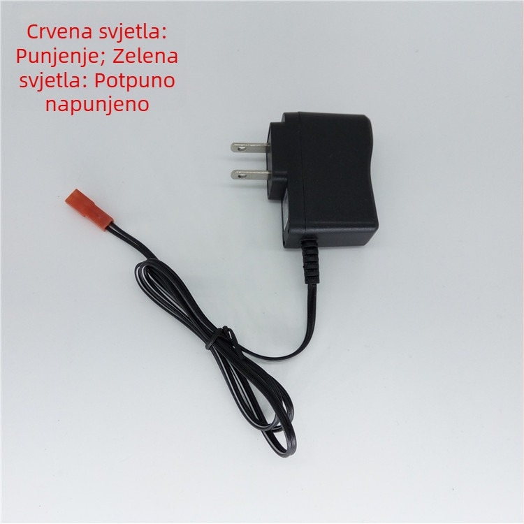RC igračka zrakoplov – Reeway, litij-polimer baterija, JST sučelje, ulaz AC110-240V, izlaz DC 3.7V 650mA