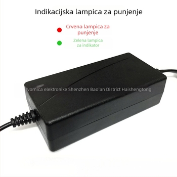 21V litijeva baterijska punjač za bušilice i alate, ulaz 100-240V, izlaz 21V, struja punjenja 1000mA