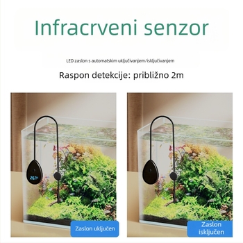 Voden termometar od PC kućišta; mjeri temperaturu vode; tip sonde za ulaz; točnost ±0,1°C