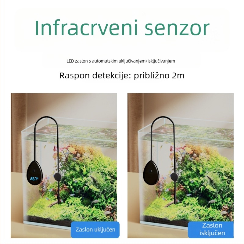 Voden termometar od PC kućišta; mjeri temperaturu vode; tip sonde za ulaz; točnost ±0,1°C
