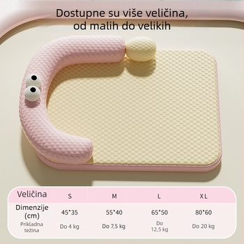 Podmetač za pse za male pasmine — materijal: Bingdoudou + memory foam, kategorija: mat, marka: Drugo
