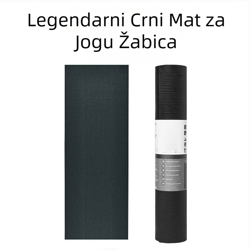 Fette PVC joga podloga, 6 mm, 3000 g, jednofarbna površina