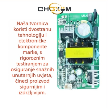 Inteligentni punjač za električni skuter 54.6V/58.8V, 2A – ulaz 100–240V AC, CE/FCC/ROHS, punjač za polimer litijevu bateriju
