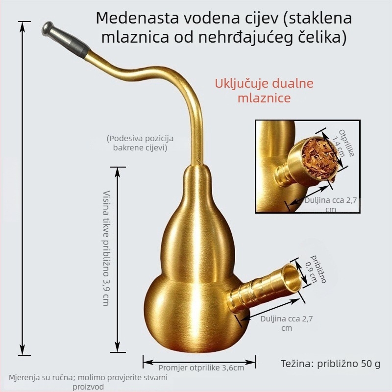Metalna nargila s velikim loncem, četverostruko čišćenje cirkulacije, dizajn s osam konja i sreće, filter za katran