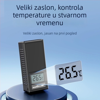 Old Fisherman Magnetna četkica za čišćenje akvarija s termometrom i snažnim magnetom