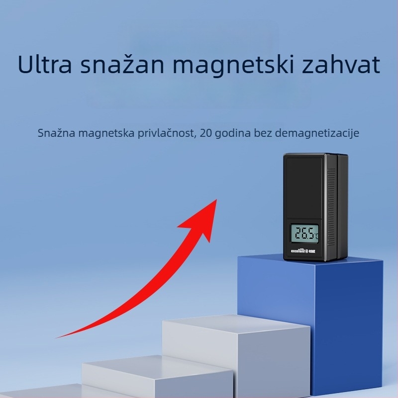 Old Fisherman Magnetna četkica za čišćenje akvarija s termometrom i snažnim magnetom