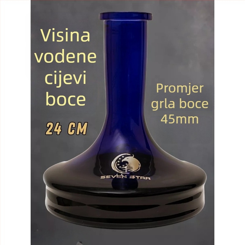 smoke jar, staklo, insert pipe, ruski stil, univerzalna baza za vodnu lulu