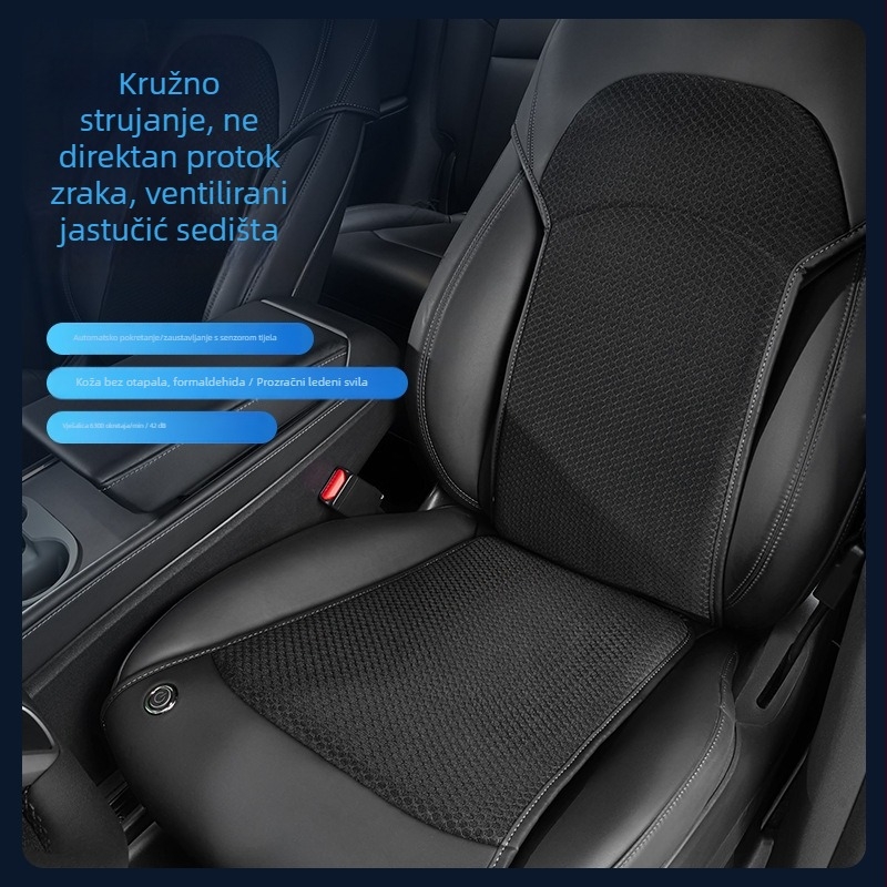 Tanada ventilirana jastučnica za sjedalo za Tesla Model 3/Y, Ice Silk površina, marka Tanada