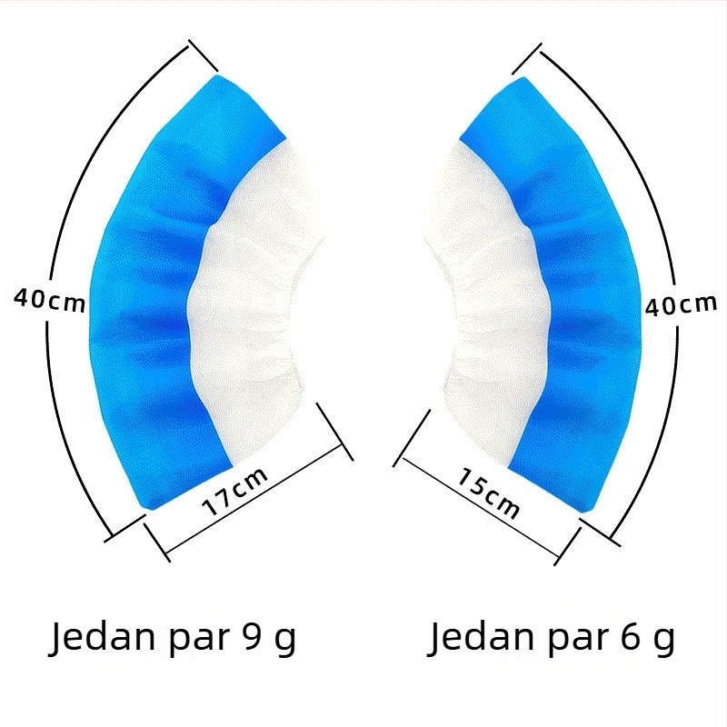 Jednokratne navlake za cipile, od PP+PE guste neiscrte tkanine, vodootporne, otporne na ulje, protuklizne, 40gsm