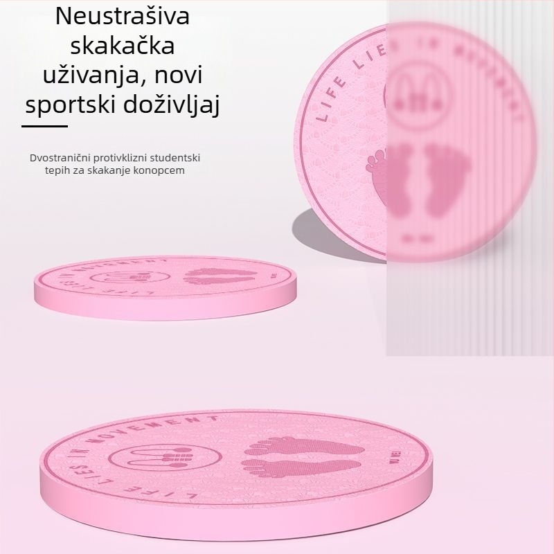 Joga prostirka, jednobojna, TPES materijal, debljina 6 mm