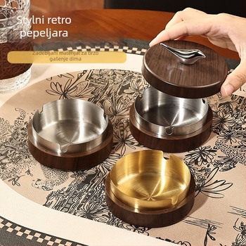 Plastična pepeljara, dekorativni dizajn, mogućnost prilagodbe, pakiranje 50 komada