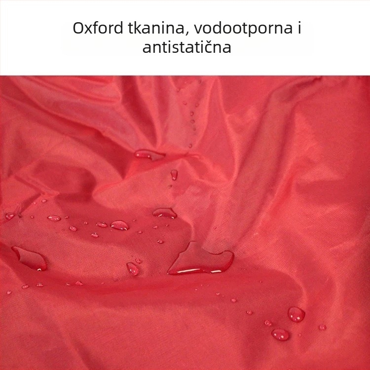 Odrasli poljoprivredni vanjski kišni pončo, dugačak bez rukava, Oxford tkanina, PVC sloj