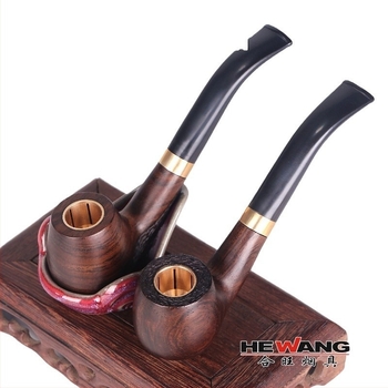 Lula za pušenje od mahagonija – ručno izrađena, zakrivljeni oblik, moderni minimalistički stil, brend hewang (Materijal: mahagon; Ručna izrada; Oblik: zakrivljen; Stil: moderni minimalistički; Brend: hewang)