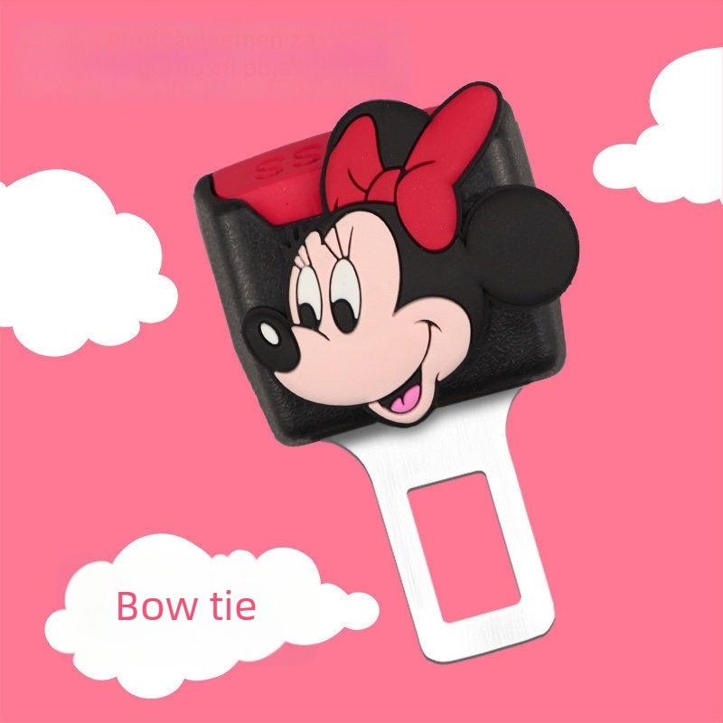 Produžni sigurnosni pojas automobila s interfejsnom umetkom od nehrđajućeg čelika i ABS-a, model KK004, bez logotipa